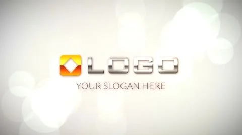 Simple Clean Blight Light Particles Business Logo Text Title Opener HD Animation Stock After Effects