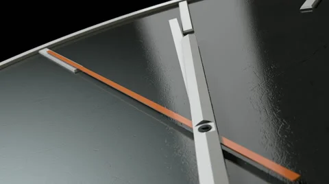 Simple clock countdown reverse animate i1 EDIT Stock Footage 54267984