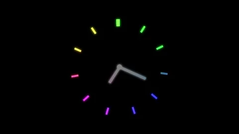 Simple clock icon spinning animation. Clock icon flat style 24 hours day fa.. Stock Footage 327757745