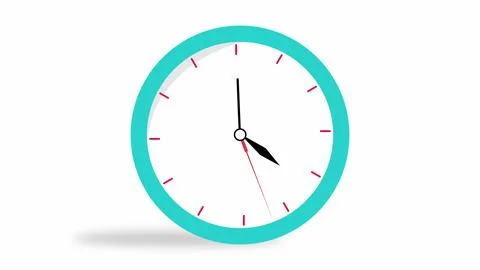 Simple Clock icons in flat style,timer. Business watch 스톡 일러스트