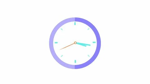 Simple Clock icons in flat style,timer. Business watch Stock Illustration