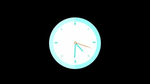 Simple Clock icons in flat style,timer. Business watch Stockillustratie