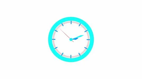 Simple Clock icons in flat style,timer. Business watch Stock Illustration