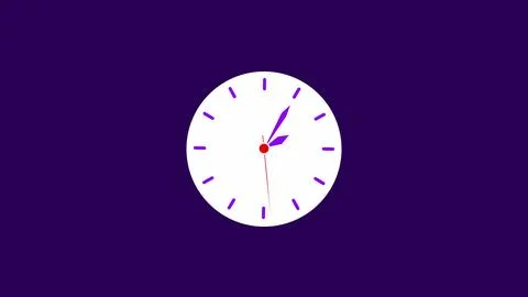 Simple Clock icons in flat style,timer. Business watch Illustrazione stock