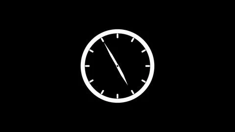 Simple Clock icons in flat style,timer. Business watch Illustrazione stock
