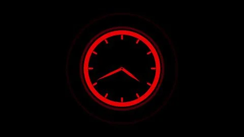 Simple Clock icons in flat style,timer. Business watch Illustrazione stock