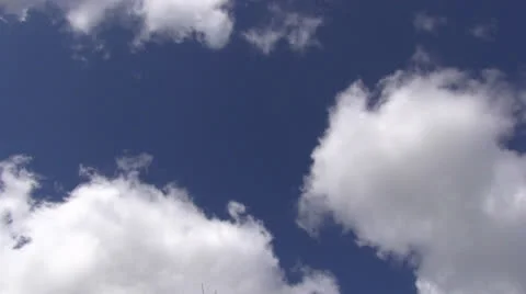 Simple cloud timelapse Stock Footage 22916310