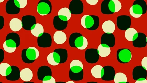 Simple color abstract animation video Stock Footage 220071780
