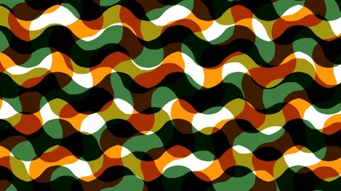 Simple color abstract animation video Stock Footage 220071809
