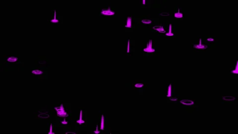 Simple color particle animation motion graphics Stock Footage 196962074