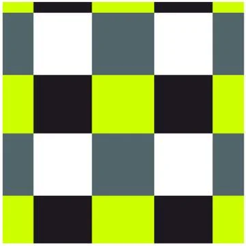 Simple color squares seamless pattern Illustrazione stock