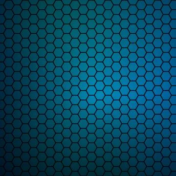 Simple colorful background consisting of hexagons Stock Illustration