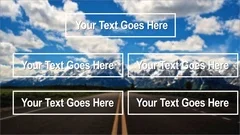 Simple Colorful Lower Thirds Stock After Effects