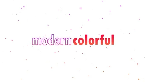 Simple Colorful Opener Catálogo de After Effects