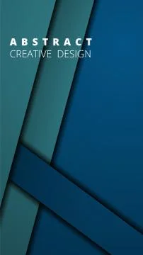 Simple colorful vector background in material style. Vertical template for a  Stock Illustration