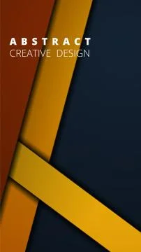 Simple colorful vector background in material style. Vertical template for a  Stock Illustration