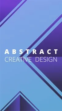 Simple colorful vector background. Vertical template for a banner, cover or o Stock Illustration