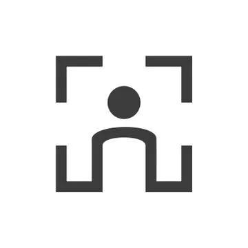 Simple Common Camera Focus Stock Illustration