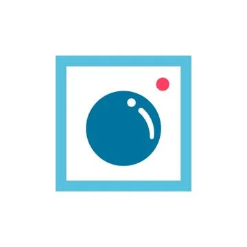 Simple Common Video Camera Record Illustration