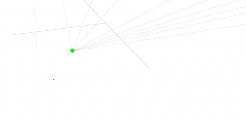 Simple Connection Structure of Neurons Stock Footage 58670849