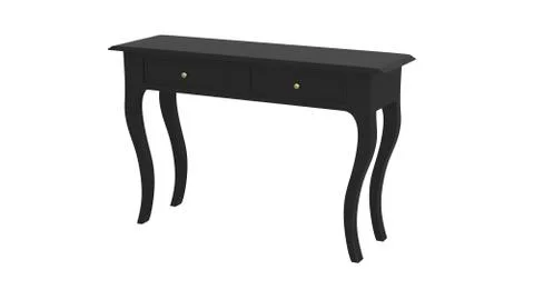 Simple Console Table Stock Illustration