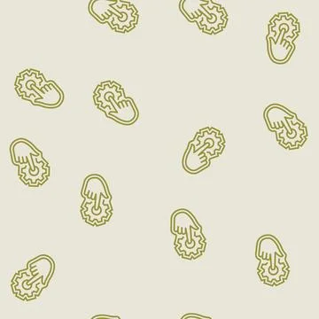 Simple controls line seamless pattern Stock-Illustration