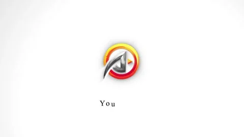 Simple corporate 3d rotating elegant logo intro reveal, animated at 4k high fps. Stock Footage 327017444