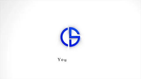 Simple corporate 3d rotating elegant logo intro reveal, animated at 4k high fps. Stock Footage 327017451