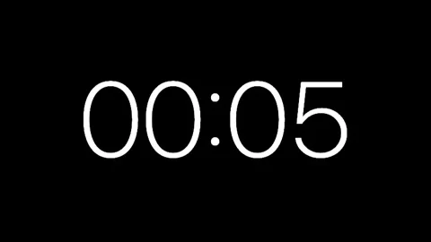 Simple Countdown Video (10 Seconds) Stock Footage 259857112