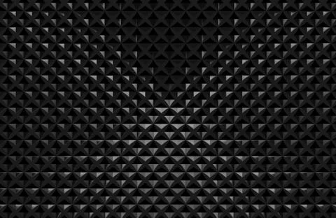 Simple cube block tile wall background minimal dark gray design,3D illustration. Stock Photos
