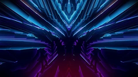 A Simple Cube Looping Animation Stock Footage 73644625