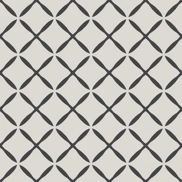 Simple curve rhombus repeating seamless pattern for background Stockillustratie