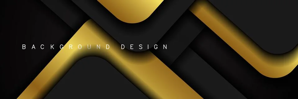 Simple curve shaped overlapping background Stock Illustration