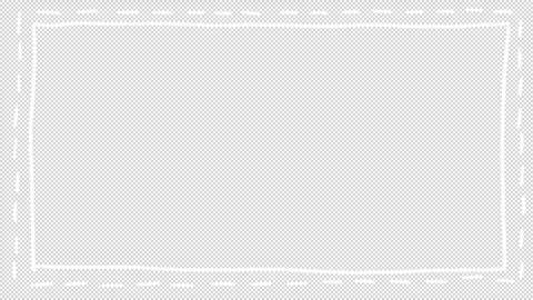 Simple cute frame Video stock 293050054