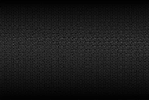 Simple dark abstract with hexagonal steel modern background vector editable d Illustrazione stock