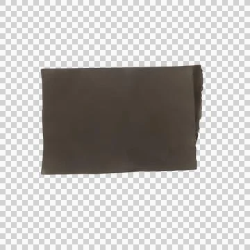 A simple dark brown rectangle shape isolated on a plain background Stock Photos