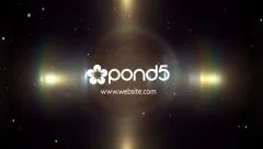 Simple Dark Rainbow Corporate Rotate Glossy Bounce Logo Sting Stock After Effects