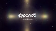 Simple Dark Rainbow Flared Corporate Rotate Glossy Logo Sting Stock After Effects