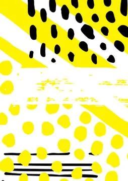 Simple decorative handmade background Stock Illustration