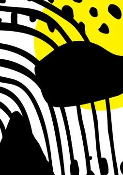 Simple decorative handmade background Stock Illustration