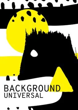 Simple decorative handmade background Stock Illustration