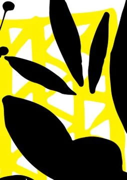 Simple decorative handmade background Stock Illustration