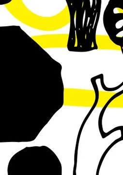 Simple decorative handmade background Stock Illustration