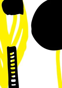 Simple decorative handmade background Illustrazione stock