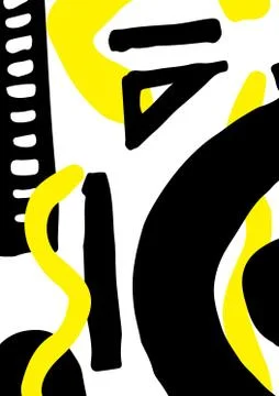 Simple decorative handmade background Stock Illustration