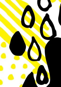 Simple decorative handmade background Stock Illustration