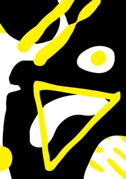 Simple decorative handmade background Stock Illustration