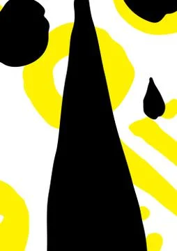 Simple decorative handmade background Stock Illustration