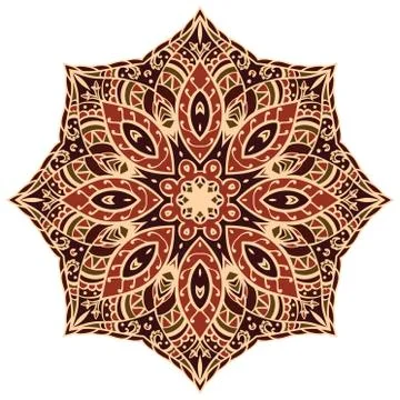 Simple decorative ornament. Stock Illustration
