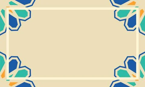 Simple design background with geometric elements Stock Illustration